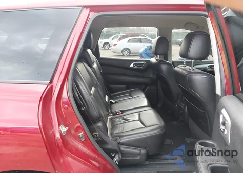 2017 Nissan Pathfinder Sl from USA, damaged, VIN 5N1DR2MN8HC634946